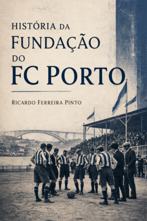 Capa do livro A História da Fundação do FC Porto de Ricardo Ferreira Pinto – Editora NTN